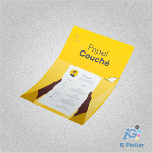 IMPRESSÃO PAPEL COUCHE 150G AO 190G A4    